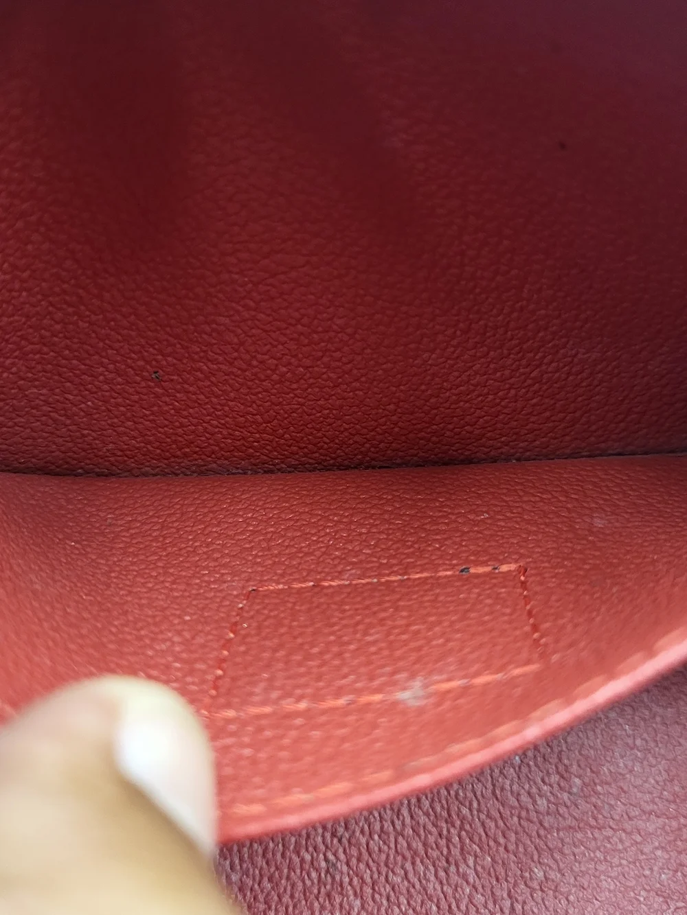 Louis Vuitton Damier Ebene Canvas Cosmetic Small Pouch..Authentic...